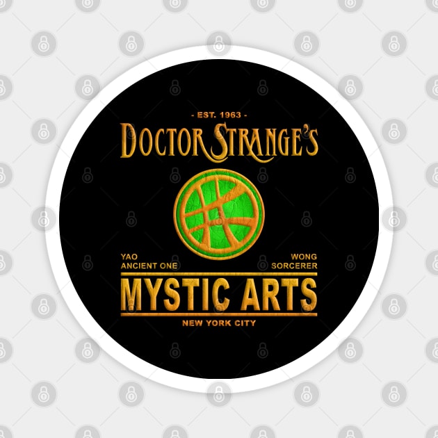 Mystic Arts School Magnet by Apgar Arts